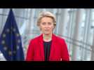 EU chief says 70% of adults in the bloc fully vaccinated