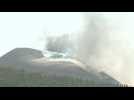 Images of La Palma volcano in eruption