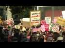 Protesters gather in New York to defend abortion rights