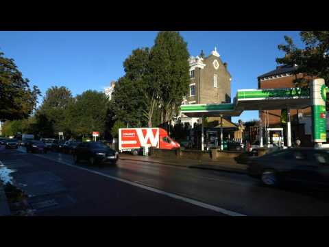 Cars queue at London petrol station as army set to deliver fuel