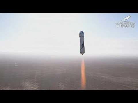 Blue Origin rocket launches Star Trek's Shatner and crew to space