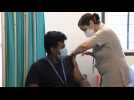 People receive vaccine as India administers a billion Covid jabs