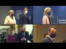EU leaders hold roundtable