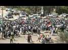 Pro-civilian rule protestors gather in central Khartoum