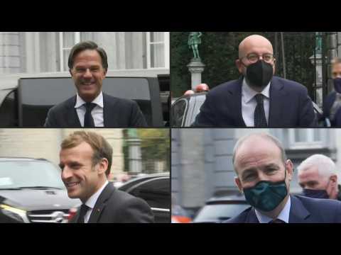 Heads of State and governments arrive ahead of Brussels summit