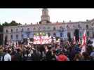 Tens of thousands rally in Georgia for jailed ex-leader Saakashvilli