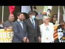 Exiled former Catalan leader Puigdemont leaves court in Italy after extradition hearing