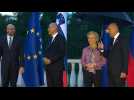 Arrivals of EU Heads of State in Kranj to discuss China, trade