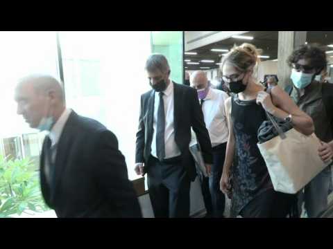 Relatives of cable car crash survivor arrive in court for hearing in Israel
