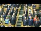 Newly elected Russian State Duma holds first plenary session