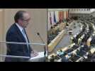 First parliamentary session after new Austrian Chancellor appointed