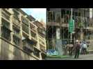 Taiwan: security teams on the scene of deadly fire