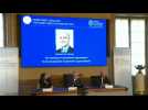 Winner of Nobel Chemistry Prize says he thought it was 'a joke'