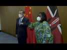 Chinese FM Wang Yi meets Kenyan counterpart in Mombasa