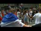 Australia: Djokovic supporters celebrate outside lawyers' office