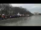Anti-vaccine protesters march against Covid-19 mandates in Washington, DC