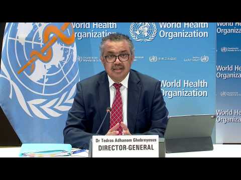 Covid pandemic 'nowhere near over': WHO chief