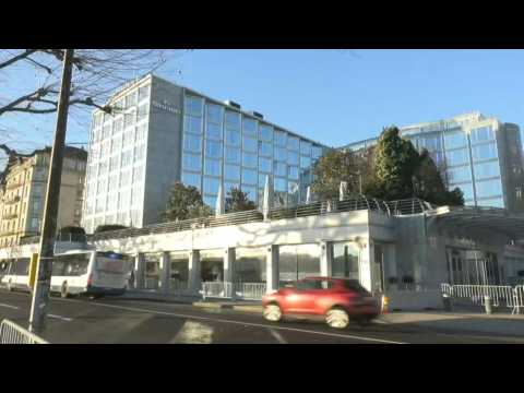 Meeting between Blinken and Lavrov set to begin at Geneva hotel