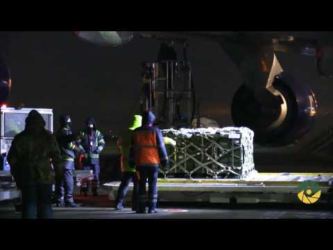 First shipment of "lethal aid" sent by US arrives in Ukraine
