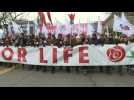 Thousands march at annual anti-abortion protest in Washington