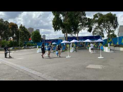 Images of Melbourne Park, where Australian Open will be held