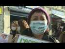 French teachers protest en masse against Covid rules in schools