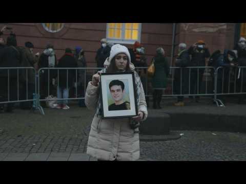 Exterior of Koblenz courthouse as verdict expected for Syrian ex-colonel in torture trial