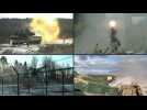 Russia holds military drills in Moscow's region