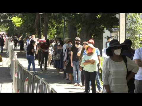 Mourners in South Africa queue to pay final respects to Desmond Tutu