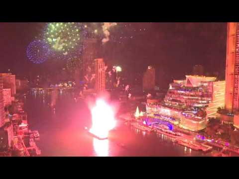 Bangkok rings in New Year 2022 with eco-friendly fireworks