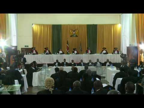 Inside the Kenyan Supreme Court as judges speak ahead of election results verdict