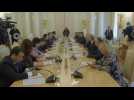Russia's Sergei Lavrov meets Tajik counterpart Sirojiddin Muhriddin in Moscow