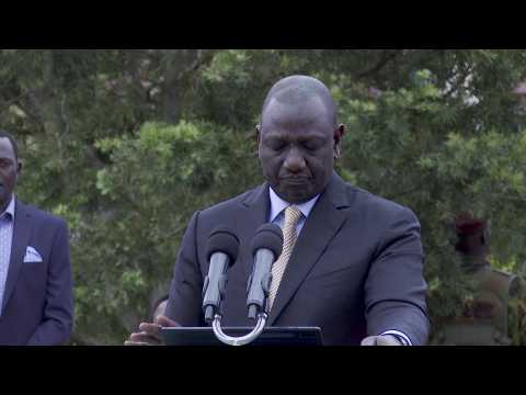 Ruto wants to 'extend a hand of brotherhood' to opponents and 'unite' Kenya (AFP)