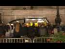 Queen Elizabeth II's coffin arrives at Buckingham Palace