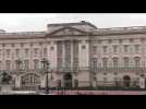 Images of Buckingham Palace before procession of Queen's coffin to Westminster
