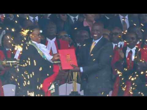 Kenyan President William Ruto sworn into power in Nairobi