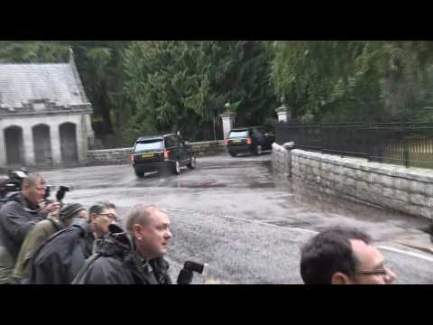 Queen Elizabeth II's health: William and Andrew arrive at Balmoral