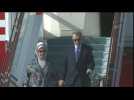Turkish President Erdogan arrives in Uzbekistan for SCO Summit