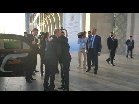 Russia's Putin meets Uzbek president Shavkat Mirziyoyev in Samarkand