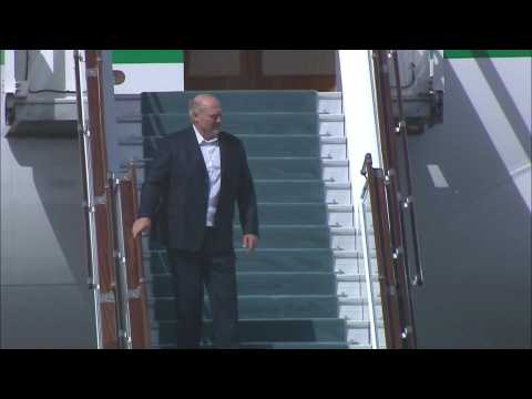Belarus President Lukashenko arrives in Uzbekistan for SCO summit