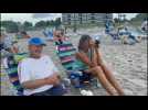 People wait eagerly for Artemis 1 launch at Cocoa Beach, Florida