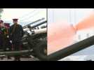 Ceremonial 96-gun salute fired in memory of Queen Elizabeth II at the Tower of London