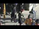 King Charles leaves St Giles' Cathedral after service for Queen Elizabeth II