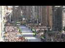 People arrive for vigil at St Giles' Cathedral in Edinburgh
