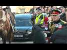 Queen Elizabeth II's coffin processes through Edinburgh led by King Charles III