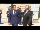 France's Macron hosts Argentine counterpart at the Elysee palace