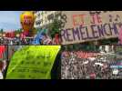 May Day demonstration kicks off at Paris' Place de la République