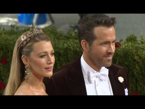 Met Gala: Blake Lively and Ryan Reynolds on the red carpet