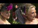 Sarah Jessica Parker, Alicia Keys and Hillary Clinton arrive at Met Gala
