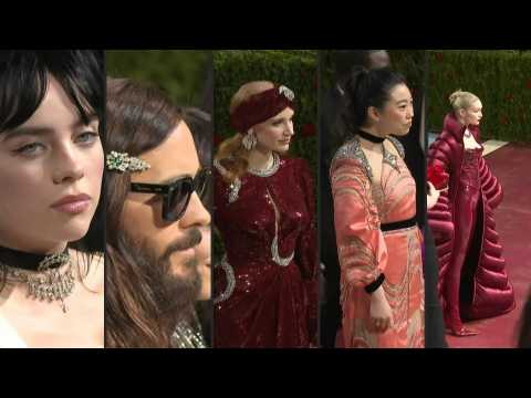 Met Gala: Billie Eilish, Jared Leto, Jessica Chastain, Awkwafina and Gigi Hadid on the red carpet